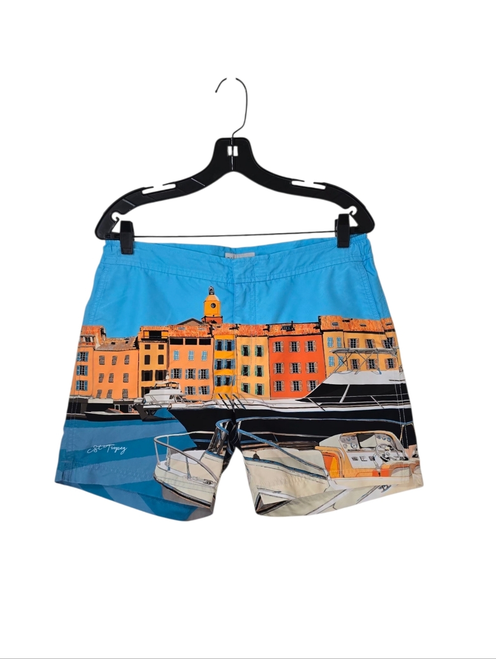 Bluemint Limited Edition St. Tropez City Scape Swim Shorts Men's 34 Resortwear